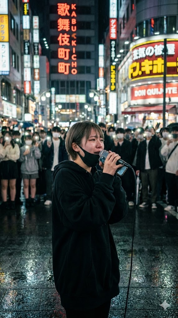 歌い手 初ライブ 声が震えながら歌い切った感動の瞬間